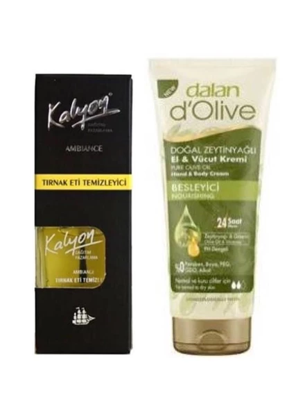 Kalyon Tırnak Eti Temizleyici + Dalan Tüp Krem 20 Ml ürün görseli 1