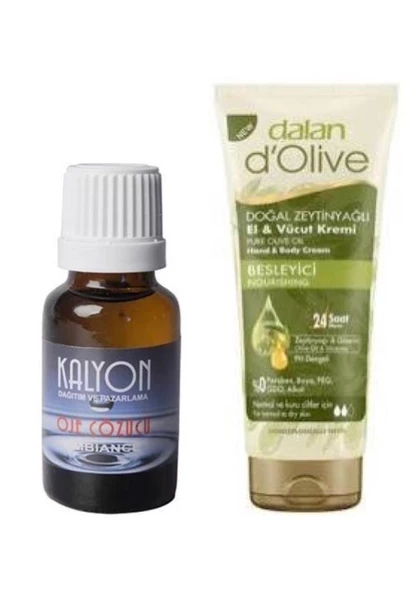 Kalyon Oje Çözücü + Dalan Tüp Krem 20 Ml ürün görseli 1
