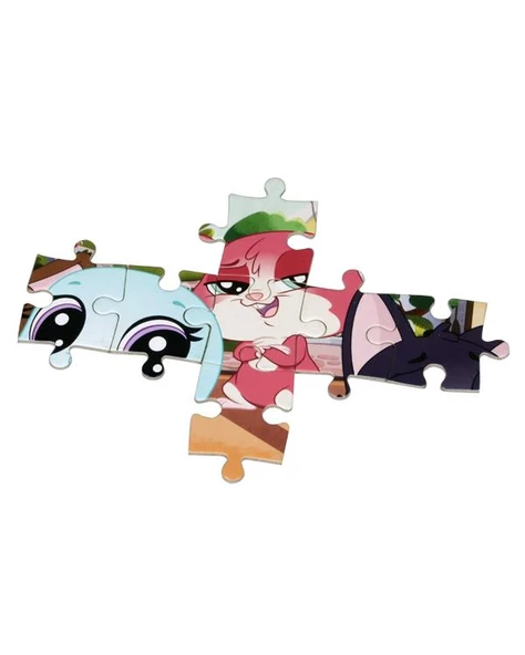Littlest Pet Shop 60 Parça Puzzle - Resim 3
