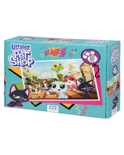 Littlest Pet Shop 60 Parça Puzzle - Resim 2