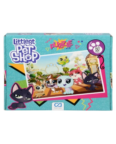 Littlest Pet Shop 60 Parça Puzzle ürün görseli 1