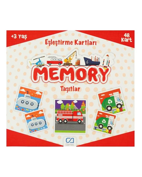 Eşleştirme Kartları Memory Taşıtlar ürün görseli 1