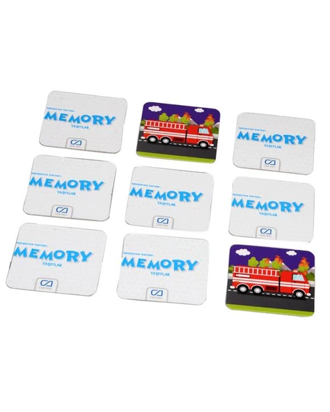 Eşleştirme Kartları Memory Taşıtlar - Resim 2