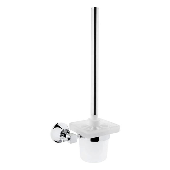 VitrA Juno Classic A44424 Tuvalet Fırçalığı, Krom ürün görseli 1
