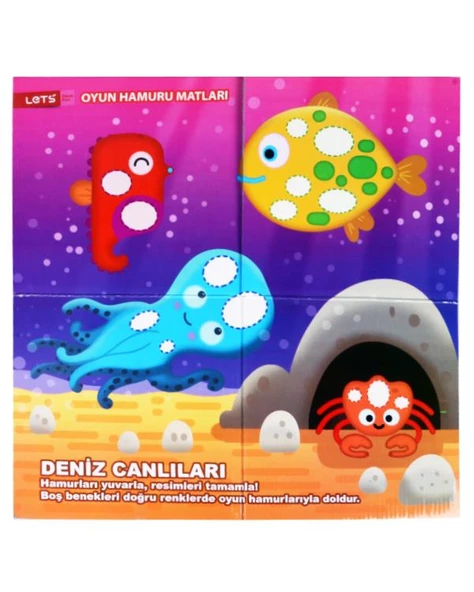 Lets Deniz Canlıları Oyun Hamuru Seti - Resim 5