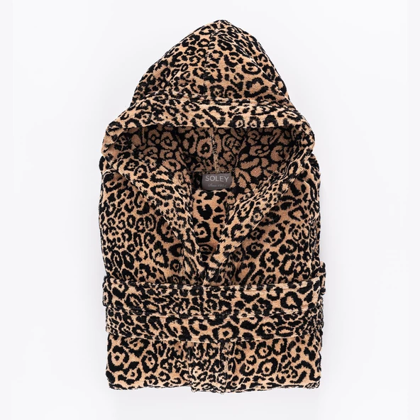 Soley | Panthera | %100 Pamuk Kadın / Erkek Bornoz (Unisex) ürün görseli 1