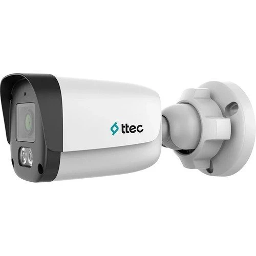 Ttec IPBP-2330M-M(B) 2mp 2.8mm Sabit Lens 30MT IP67 Poe H.265+ Dahili Mikrofon Bullet Ip Kamera ürün görseli 1