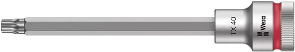 Wera 8767 C HF TORX® Uçlu Zyklop Lokma Bits, 1/2" Soketli, Tutma Fonksiyonlu, TX 40 x 140 mm ürün görseli 1