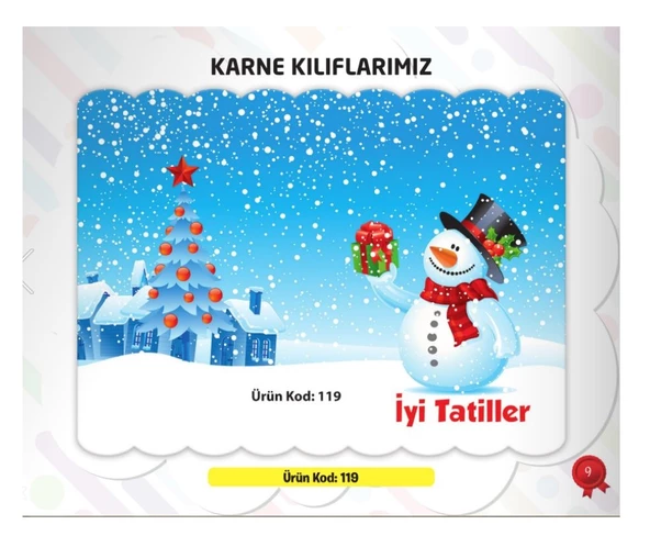 Karne Kabı Kılıfı Ürün Kodu:119 (25 Adet) ürün görseli 1