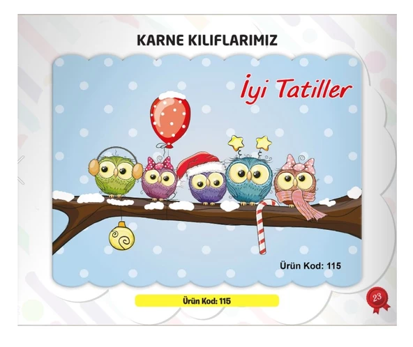 Karne Kabı Kılıfı Ürün Kodu:115 (25 Adet) ürün görseli 1