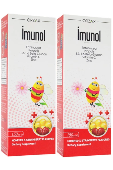 Ocean Imunol Şurup Ballı-çilek Aromalı 150ml - 2 Adet ürün görseli 1