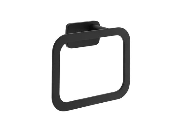 VitrA Base 600 A4413236 Halka Havluluk, Mat Siyah ürün görseli 1