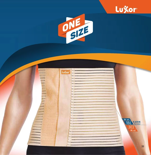 Luxor Abdominal Toparlayıcı Karın Korsesi (186/) ürün görseli 1
