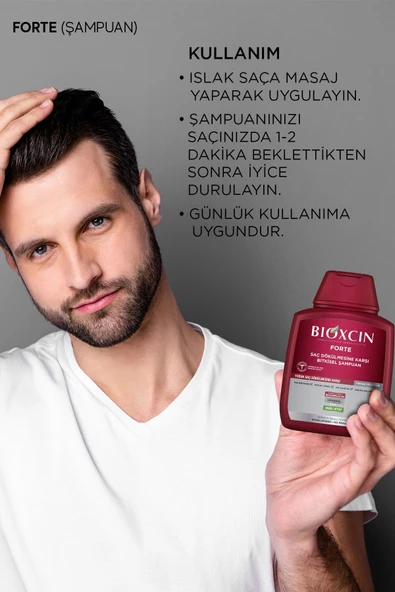 Bioxcin Forte Şampuan 300 Ml - Resim 7