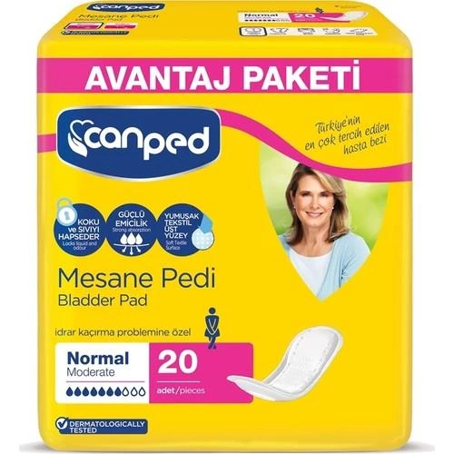 Canped Avantaj Mesane Pedi 20 Adet // M-Normal ürün görseli 1