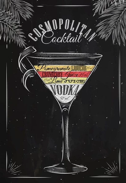 Cosmopolitan - Kanvas Tablo ürün görseli 1