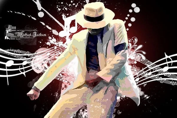Michael Jackson - Kanvas Tablo - Resim 2