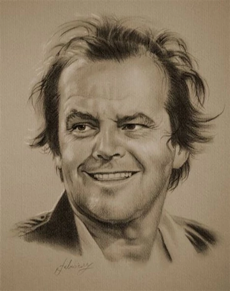 Jack Nicholson - Kanvas Tablo - Resim 2