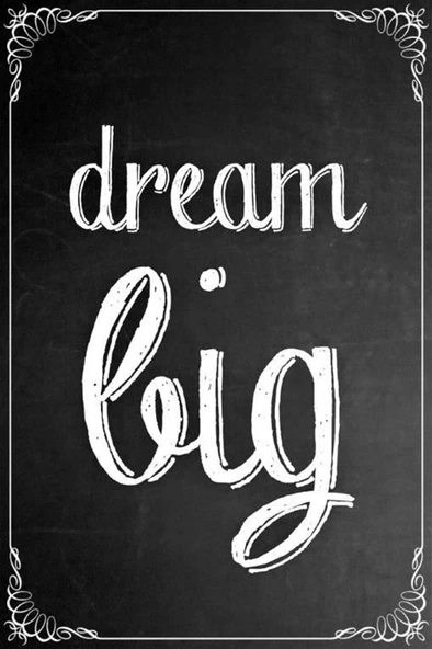 Dream Big - Kanvas Tablo - Resim 2