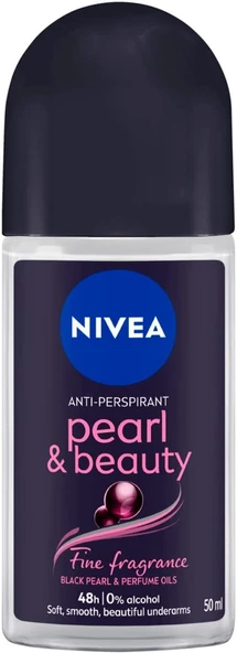 Nivea Roll-On 50 Ml Kadın - Pearl & Beauty Black Pearl ürün görseli 1