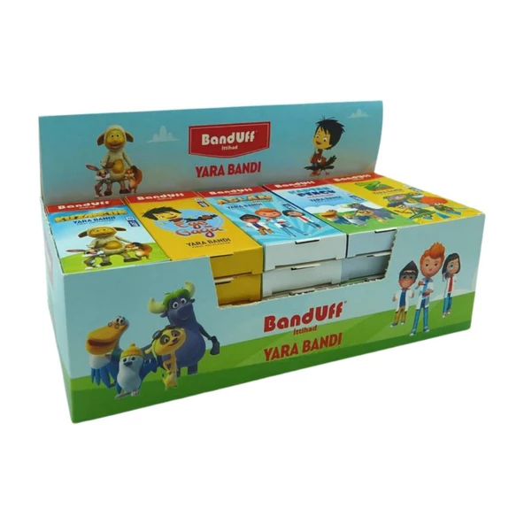 Banduff Lisanslı Çocuk Paketi 10 Lu x 25 Paket ürün görseli 1