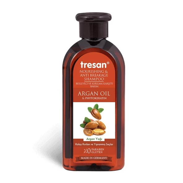 Tresan Besleyici Ve Kırılma Karşıtı Şampuan Argan Yağlı 300 Ml ürün görseli 1
