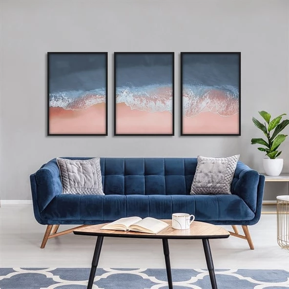 Coast Çerçeveli Poster Seti - Resim 2