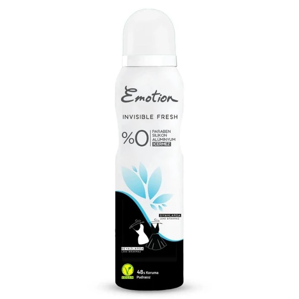 Emotion Invisible Fresh Deodorant 150 Ml ürün görseli 1