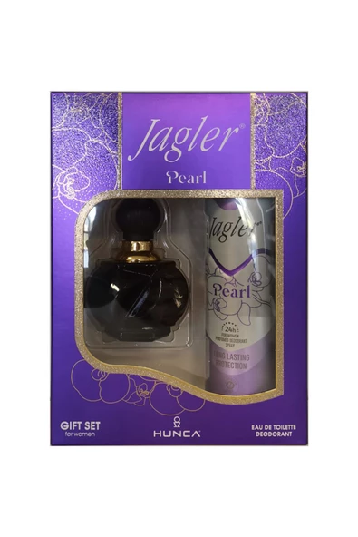 Jagler Pearl 60 ml EDT + 150 ml Deodorant Kadın Gofre ürün görseli 1
