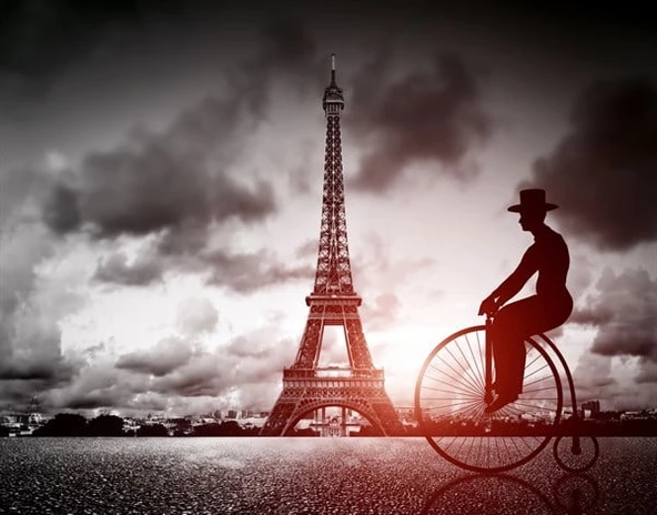 Paris Romance Serisi 6 Kanvas Tablo - Resim 2