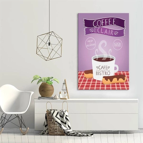 Cafe Bıstro Kanvas Tablo ürün görseli 1