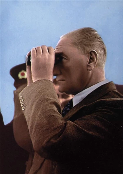 Mustafa Kemal Atatürk - Kanvas Tablo ATGE-070-F ürün görseli 1
