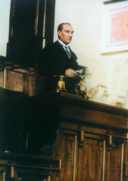 Mustafa Kemal Atatürk - Kanvas Tablo ATGE-079-F ürün görseli 1