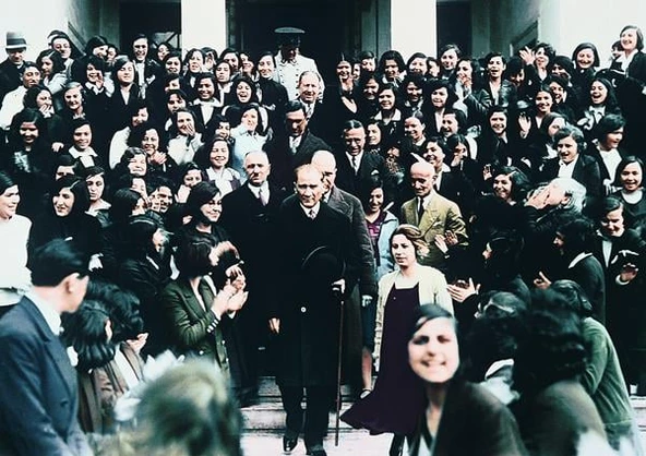Mustafa Kemal Atatürk - Kanvas Tablo ATGE-026-F ürün görseli 1