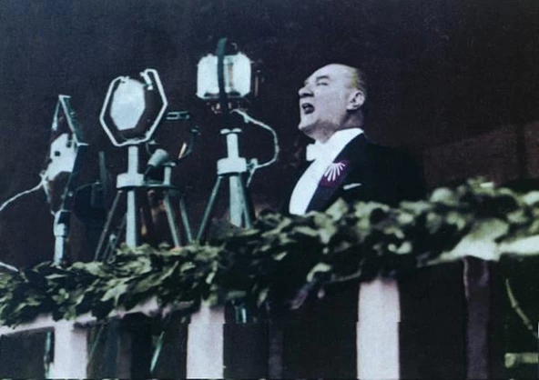 Mustafa Kemal Atatürk - Kanvas Tablo ATGE-057-F ürün görseli 1
