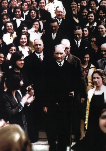 Mustafa Kemal Atatürk - Kanvas Tablo ATGE-036-F ürün görseli 1