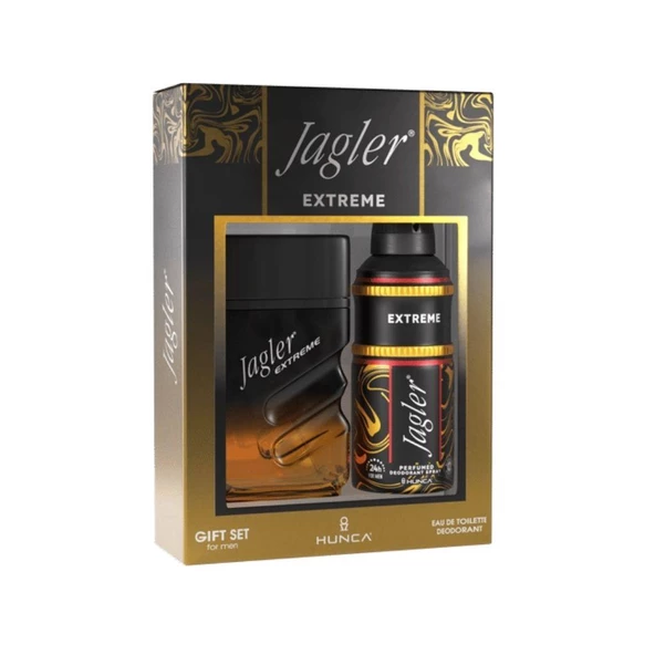 Jagler Extreme 90 ml EDT + 150 ml Deodorant Erkek Gofre ürün görseli 1