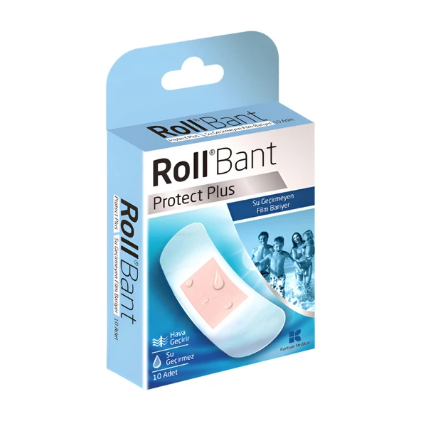 Roll Bant Protec Plus Su Geçirmeyen Film Bariyer Yara Bandı 10 Adet ürün görseli 1