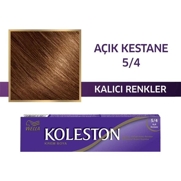 Koleston Tüp Boya 5/4 Açık Kestane ürün görseli 1