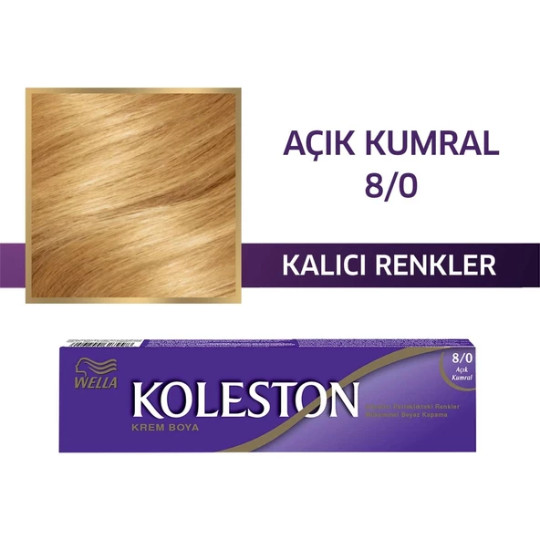 Koleston Tüp Boya 8/0 Açık Kumral ürün görseli 1