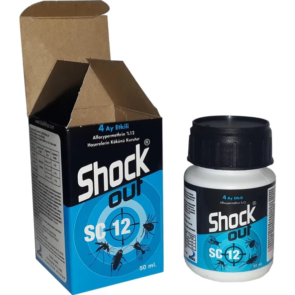 Shock Out Sc-12 Konsantre Solüsyon 50 Ml ürün görseli 1