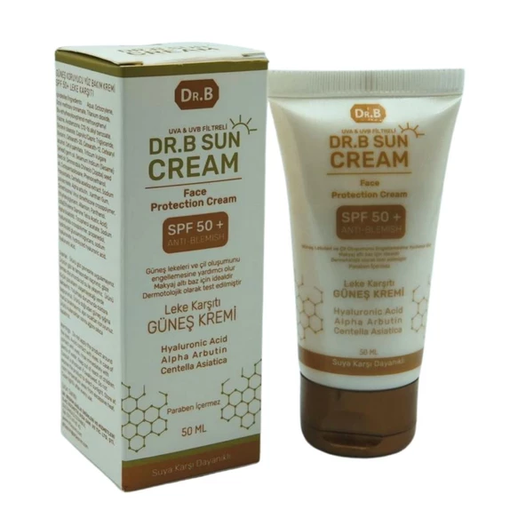 Dr.B Sun Cream Leke Karşıtı Spf 50+ Güneş Kremi 50 Ml ürün görseli 1