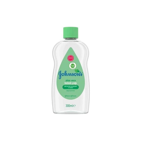 Johnsons Baby Bebek Yağı 300 Ml Aloe Vera ürün görseli 1