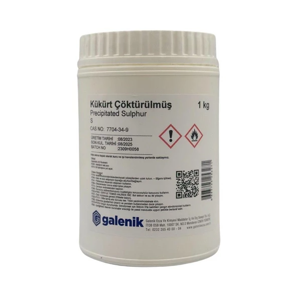 Galenik Kükürt Çöktürülmüş 1 Kg ürün görseli 1