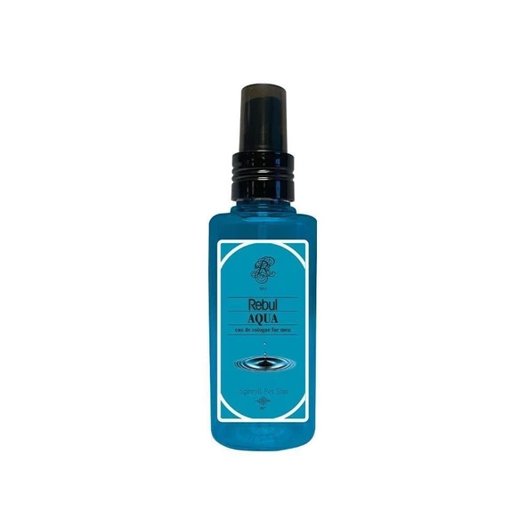 Rebul Spreyli Pet Şişe Kolonya 125 ml - Aqua ürün görseli 1