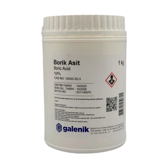Galenik Borik Asit (Acıde Borıque) 1 Kg ürün görseli 1