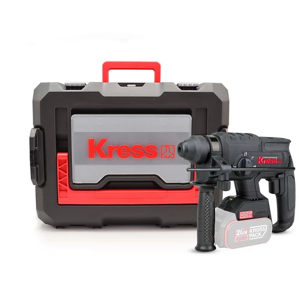 Kress Kuc60.91 20Volt 2.0J Kömürsüz Profesyonel Sds-Plus Pnömatik Kırıcı/Delici (Akü Dahil Değildir) ürün görseli 1