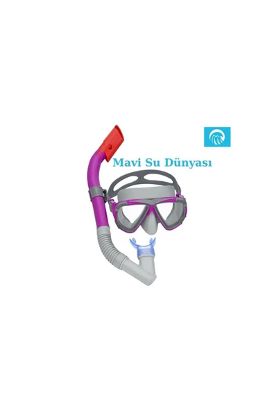 Şnorkel Set 14+ - Mavi Su Dünyası - Resim 2