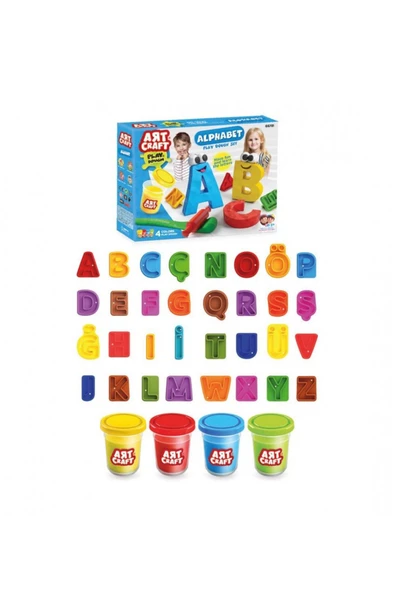 Alfabe Hamur Set 224 Gr Alfabeyi Öğreniyorum - Resim 2