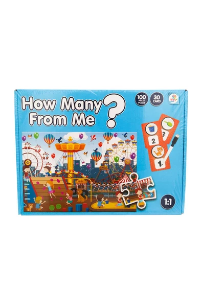 Puzzle Luna Park 100 Parça - Mavi Su Dünyası ürün görseli 1